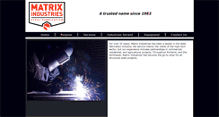Desktop Screenshot of matrixind.com